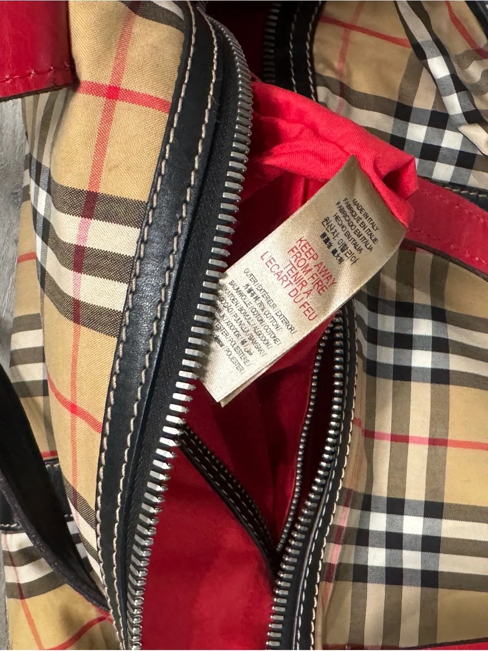 Burberry Duffle Bag